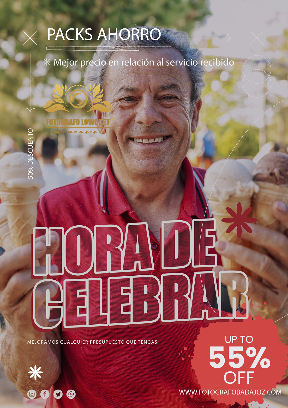 Fotógrafo Barato Badajoz para todo tipo de celebraciones familiares